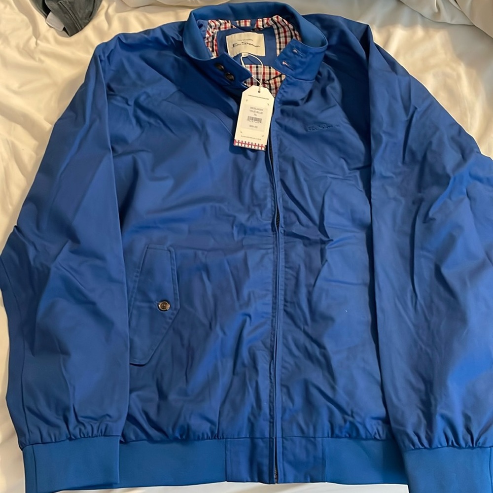 Ben Sherman, Long Sleeve Jacket, Blue, Brand New with Tags